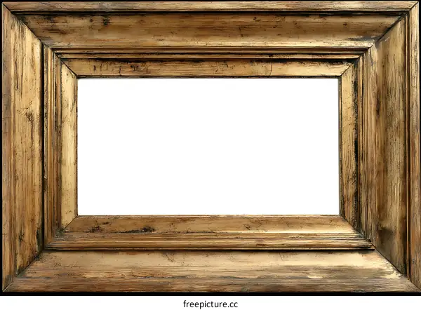 Antique Gold Wooden Picture Frame