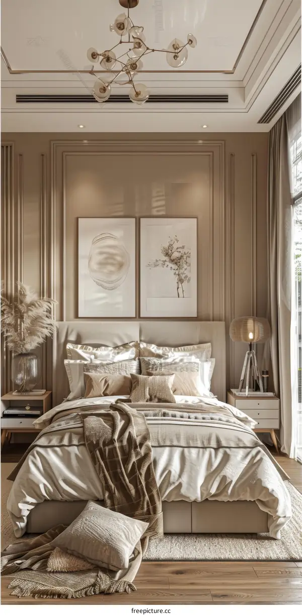 Modern & Cozy Bedroom Design