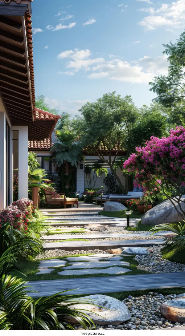 Exquisite Garden Landscape Design Renderings