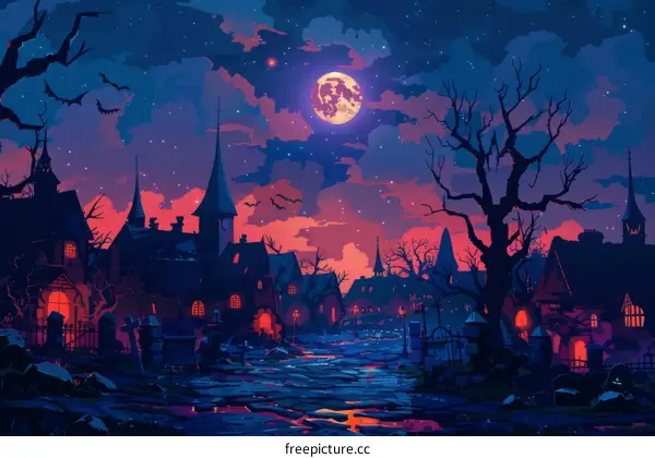 Spooky Halloween Night