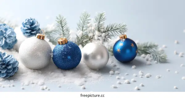 Winter Festive Christmas Decorations