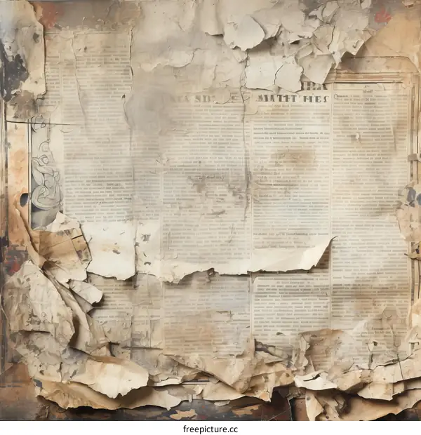 Old grunge newspaper background