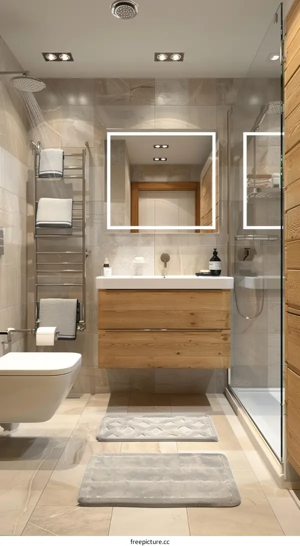 Modern Stylish Bathroom Interior Design