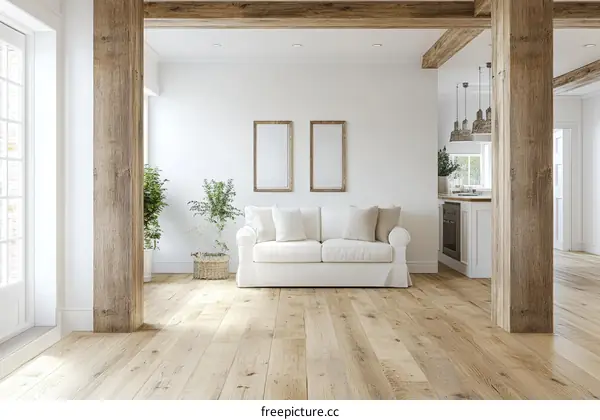 Modern Farmhouse Living Room Interior Design