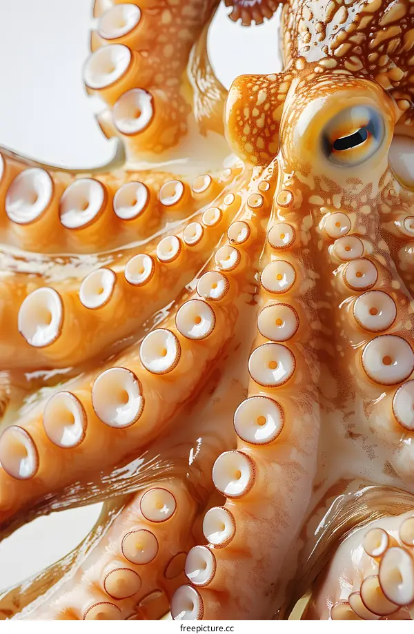 Close-up Octopus Tentacles