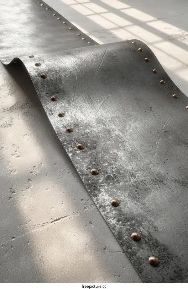 metal texture with rivets