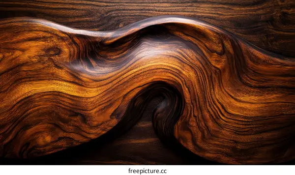 Wood Grain Abstract Texture Detail