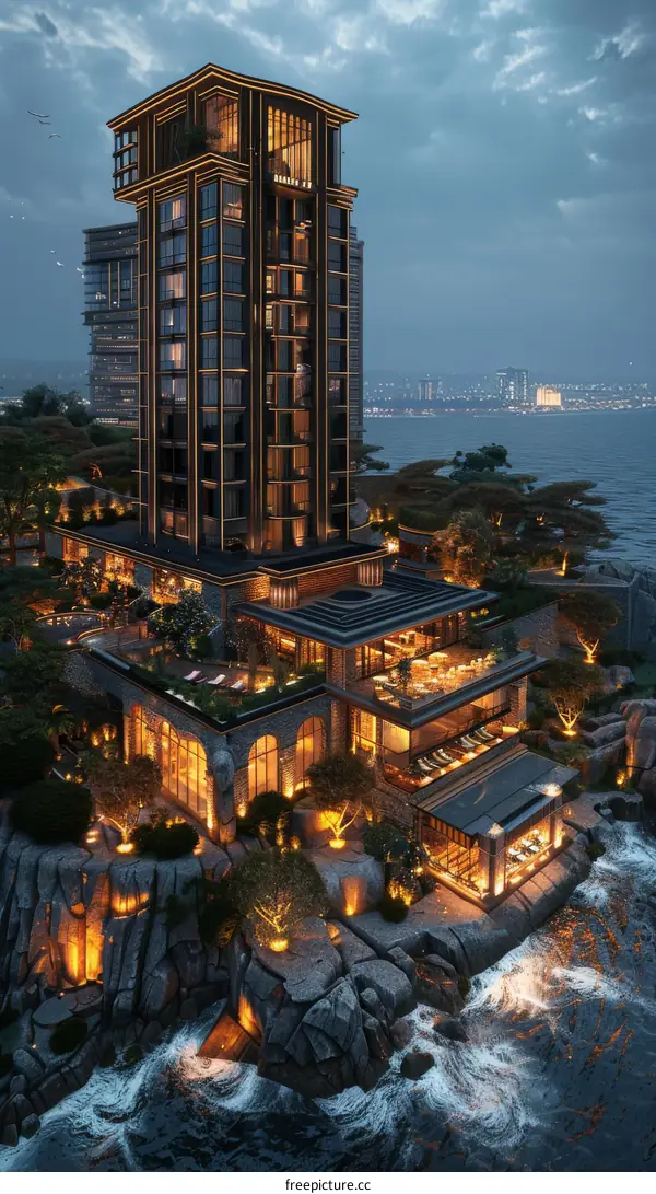 Luxury Clifftop Hotel with Breathtaking Ocean View