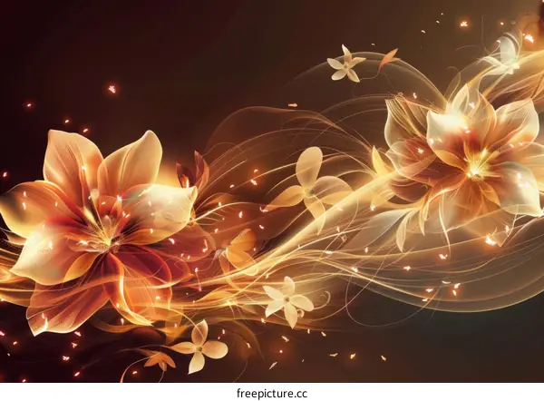 Captivating Floral and Butterfly Symphony