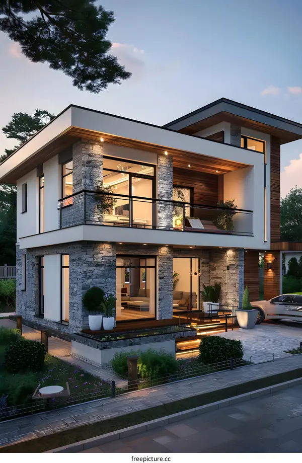 A modern style house