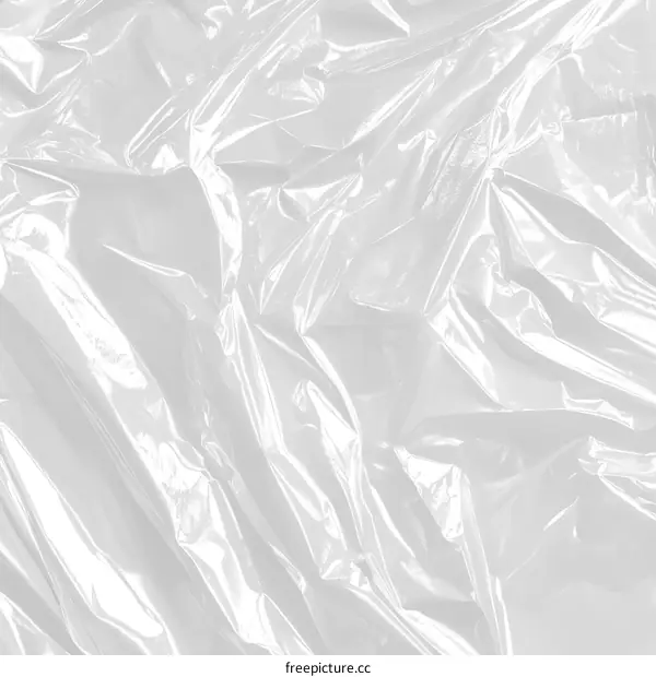Transparent Plastic Wrap Texture Background