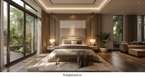 Modern Luxurious Bedroom Interior Design
