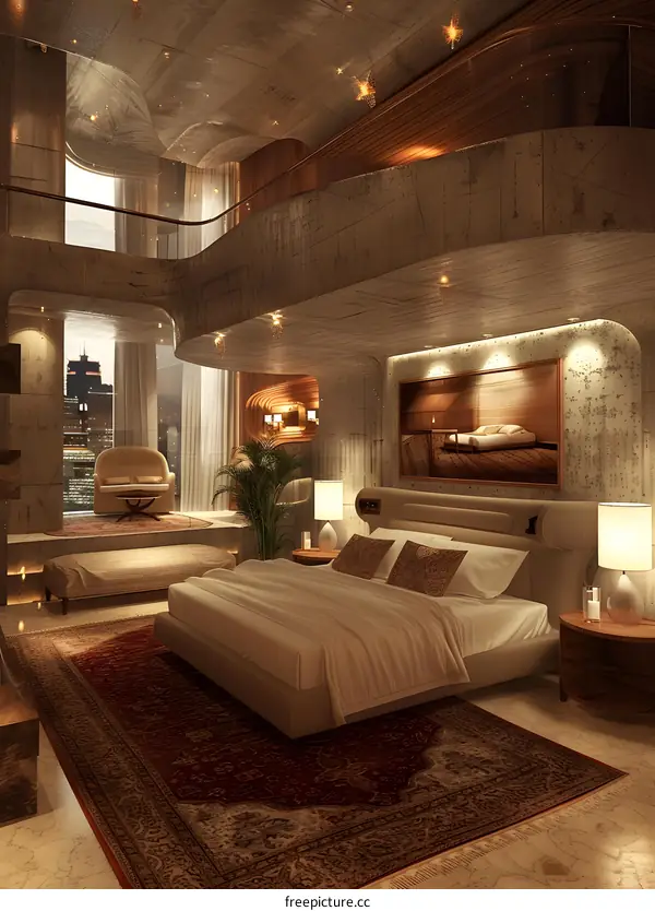 Luxury Apartment Bedroom