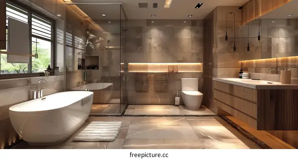 Modern Luxury Bathroom Design