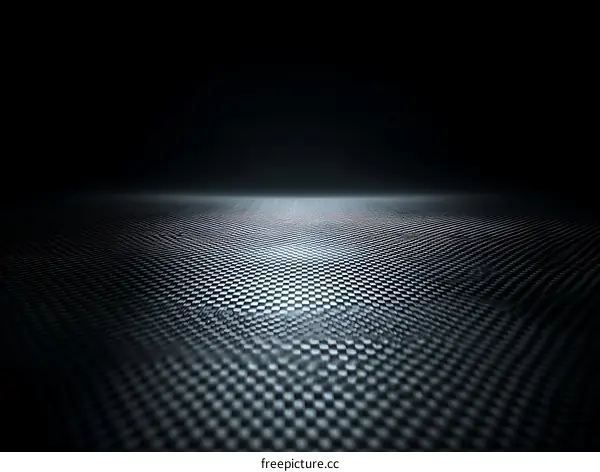 Abstract Dark Gray Carbon Fiber Texture Background