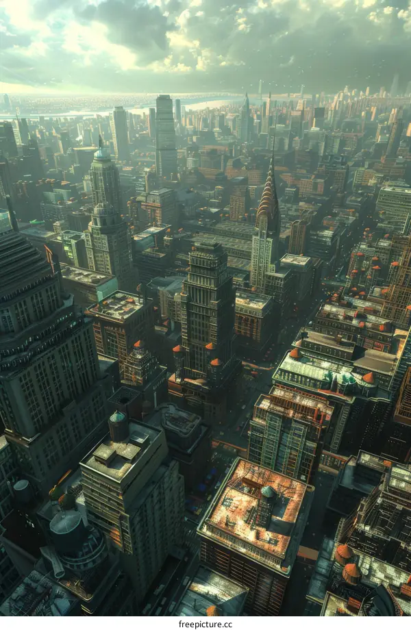 City Afternoon Cityscape