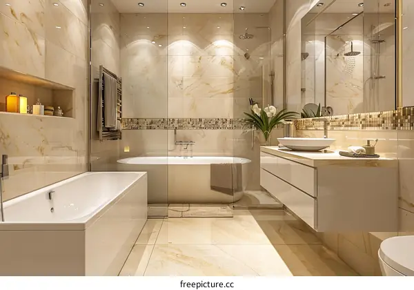 Modern Luxury Bathroom Design