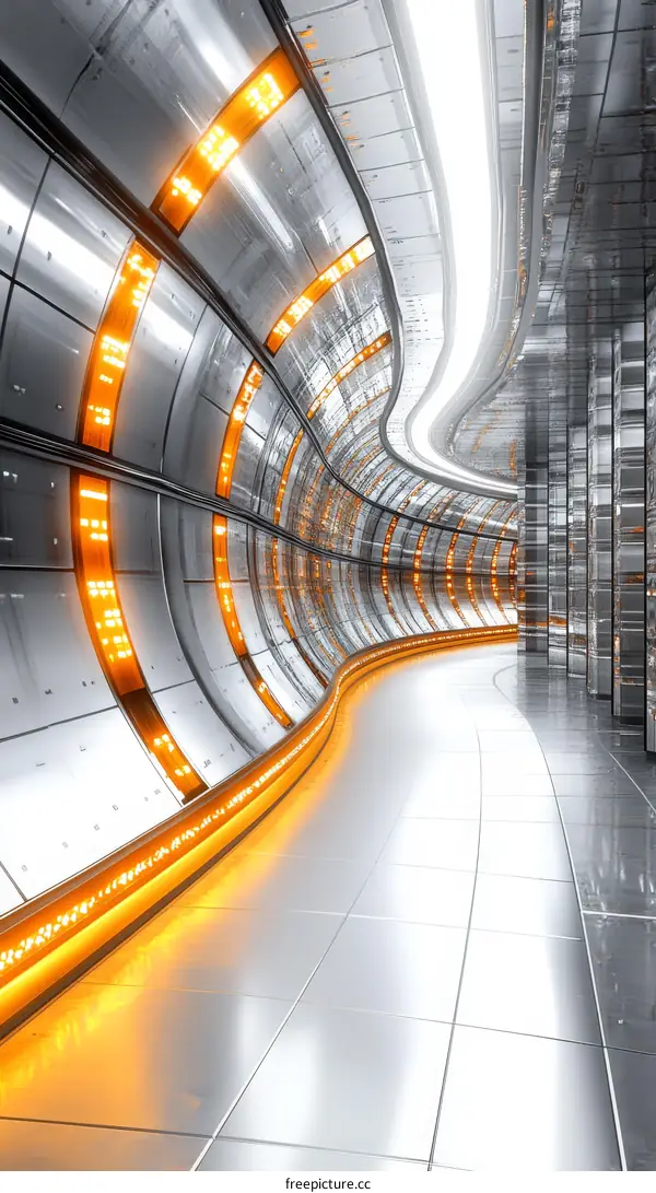 Futuristic Tunnel Interior Design