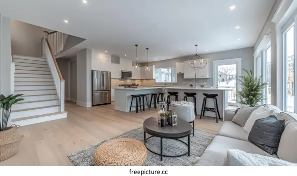 Modern Open Concept House Interior Design