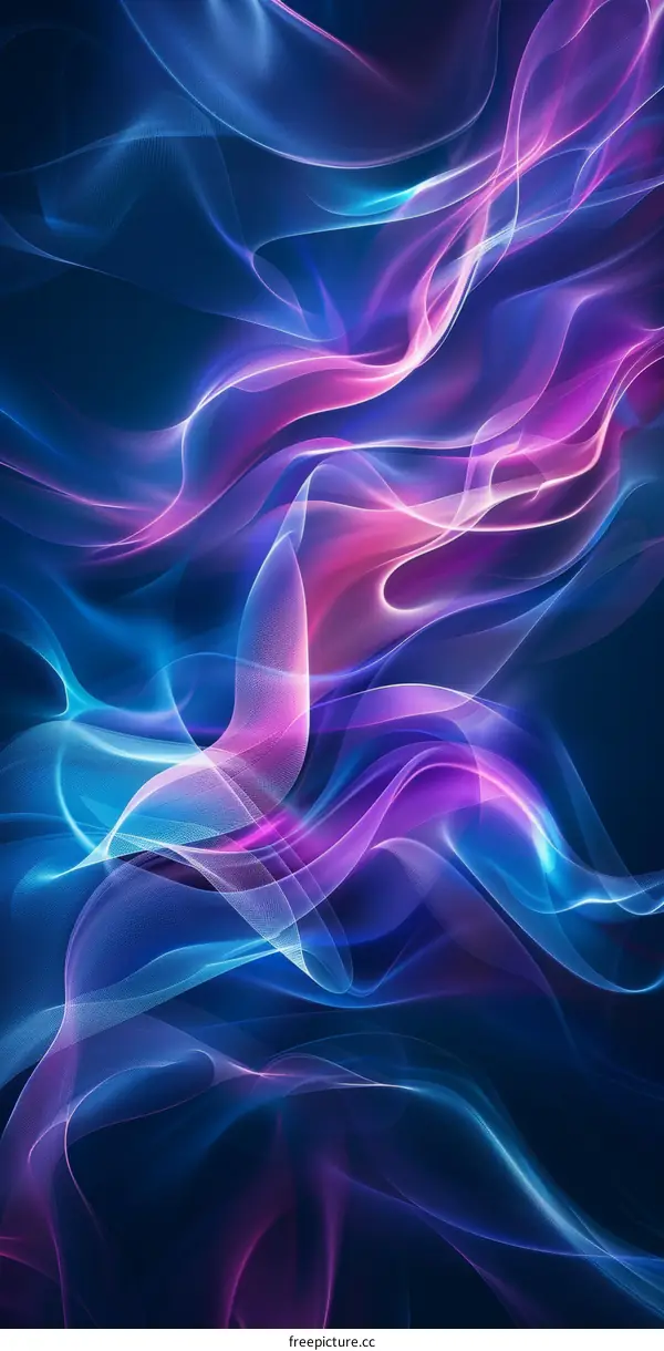 Abstract Colorful Light Burst