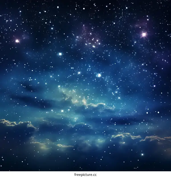 Starry Night Sky