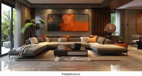 Minimalist Living Room Interior Design
