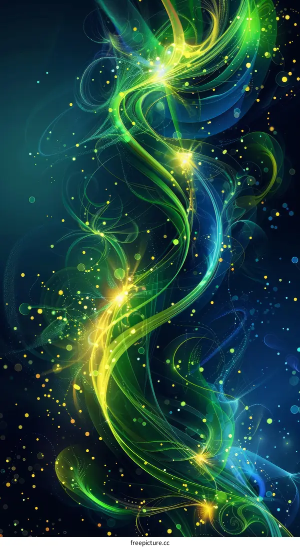 Motion in Flowing Light: Harmony of Waves and Curves