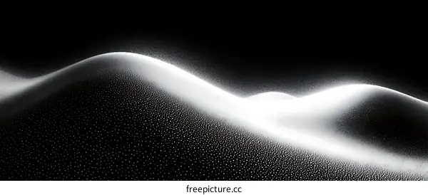 Abstract Digital Sand Dunes