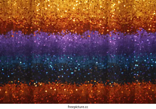Multicolored Glitter Fabric Texture