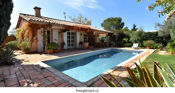 French Countryside Home with Swimming Pool