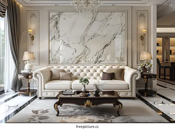 European style living room