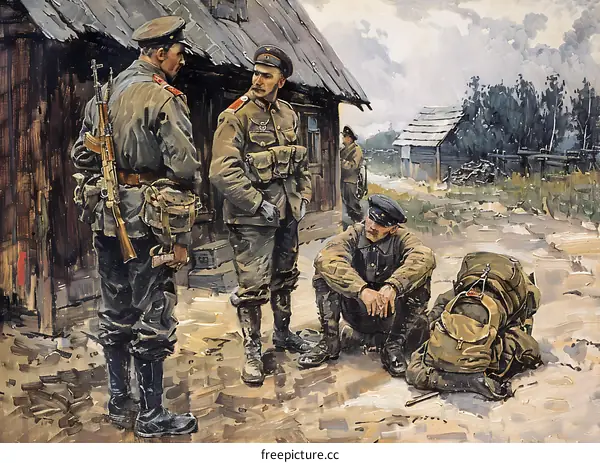 The Great Patriotic War as Seen by an Artist - The Red Army in World War II