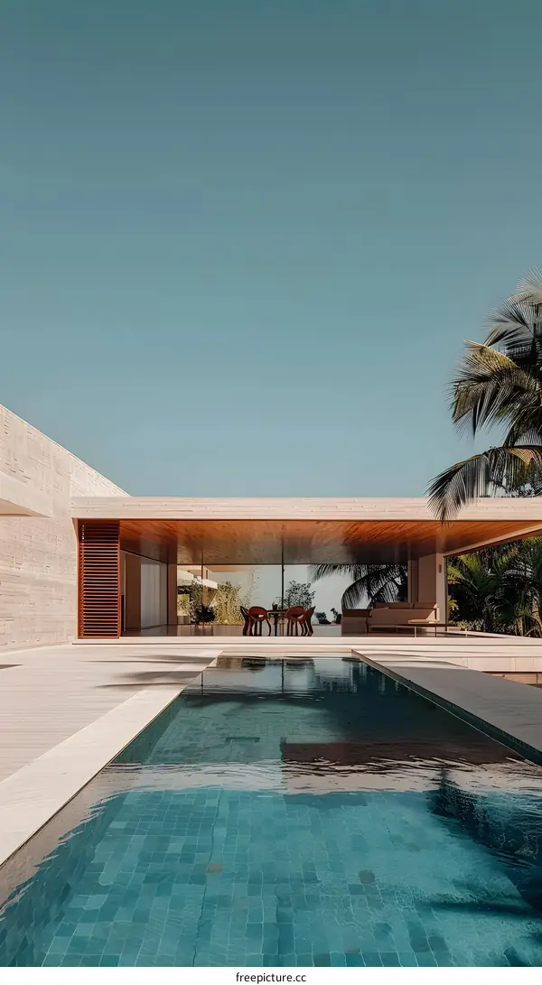 Modern Minimalist Swimming Pool Design