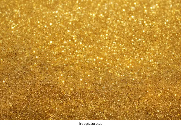 Golden Glitter Background Texture
