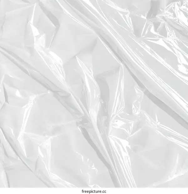Transparent Plastic Sheet Texture Background