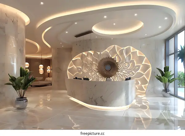 Hotel Lobby Interior Design