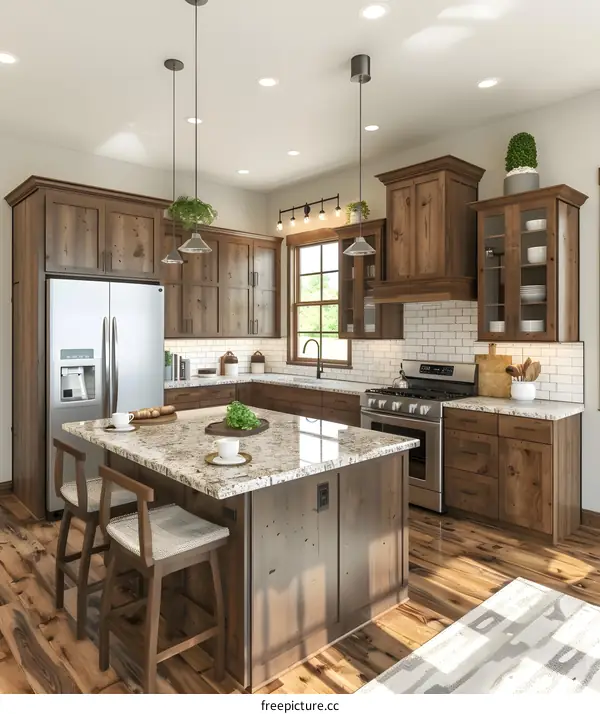 Rustic Farmhouse Kitchen Design