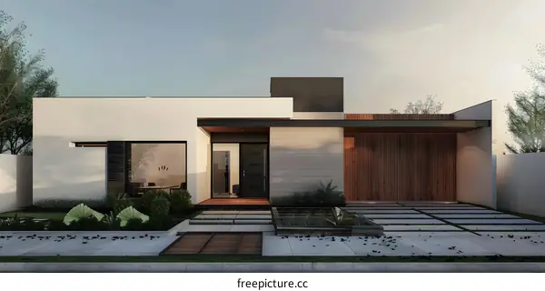 Modern Minimalist House Exterior Design