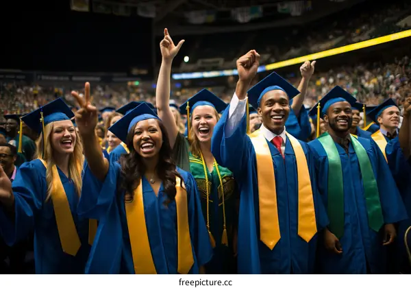 Baylor University Graduates Celebrate Success