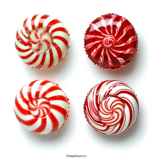 Colorful Festive Round Candies