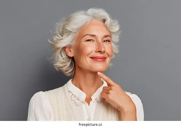 Portrait of a Smiling Senior Woman