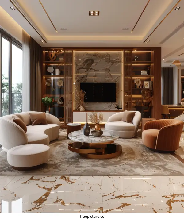 Modern and Minimalist Living Room Design