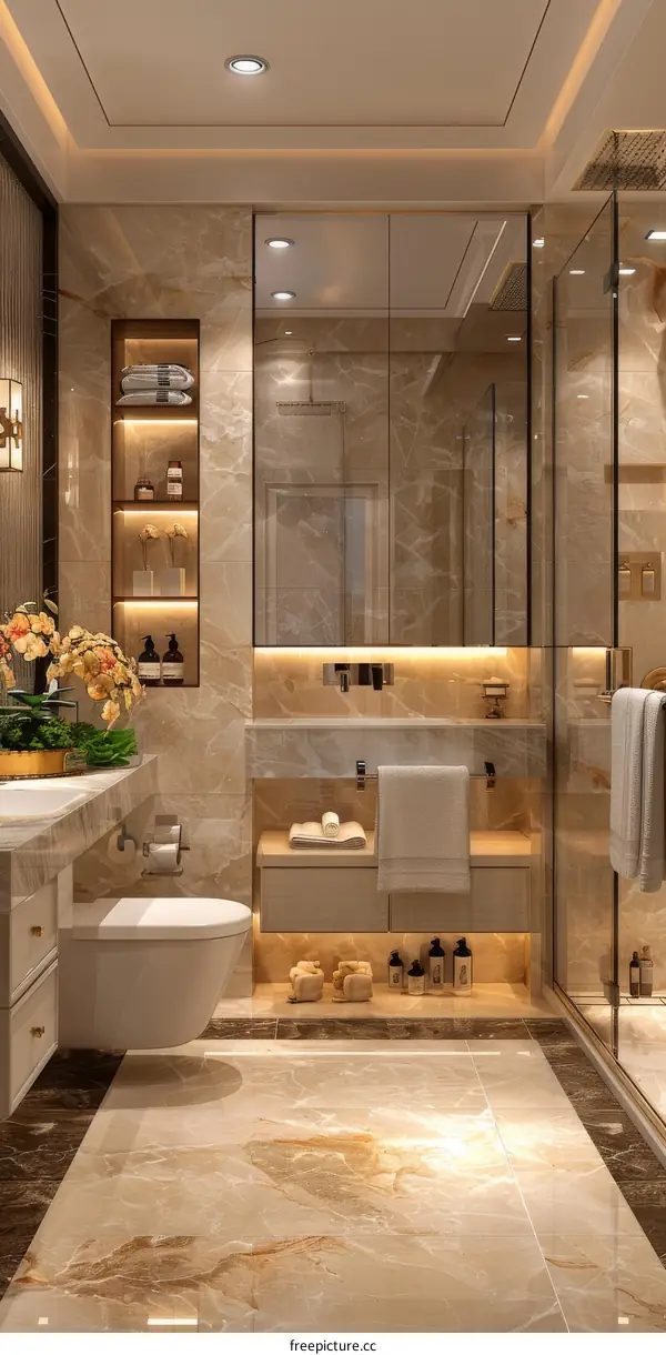Luxury Modern Bathroom Interior Design