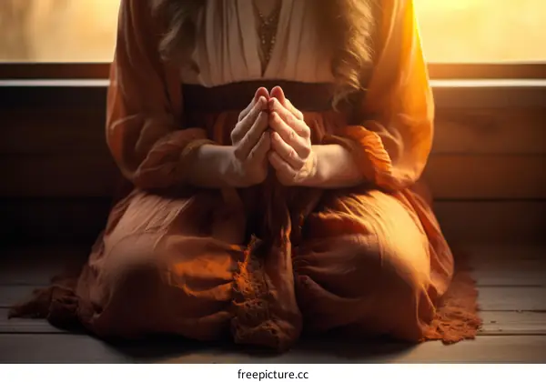 Calm and Meditative State of Mind