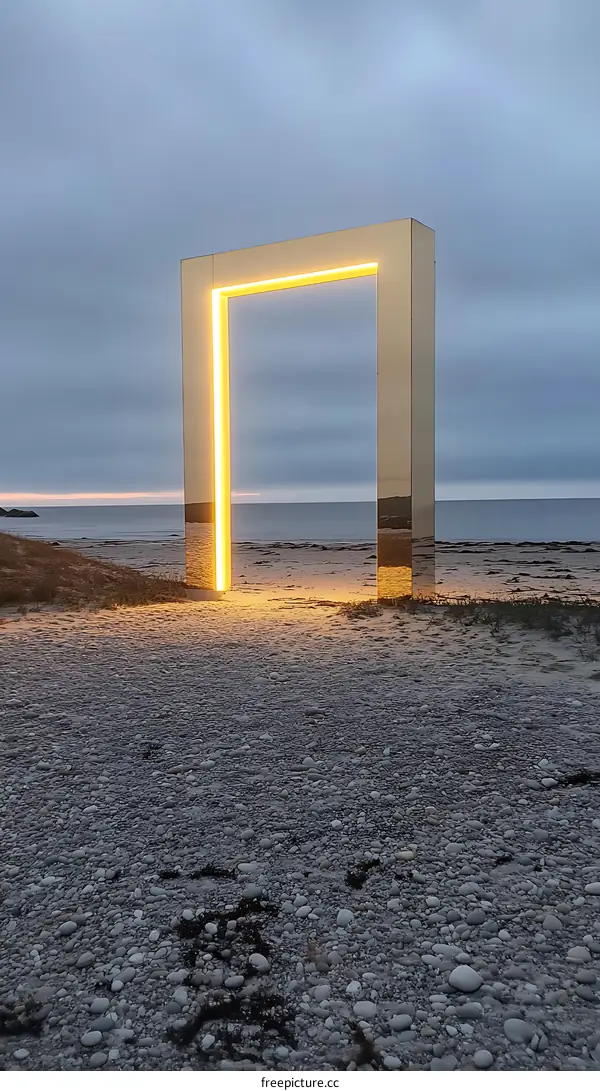 Golden Gate in the Beach
