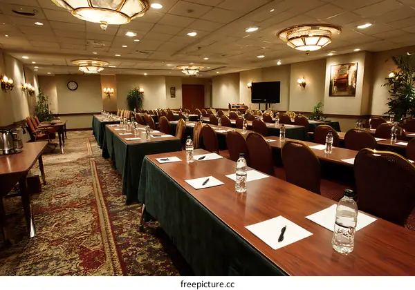 Conference Room Ready for Meeting