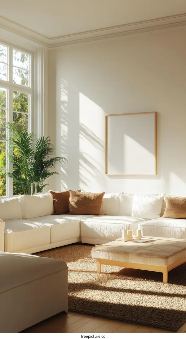 Modern Minimalist Living Room Interior Design