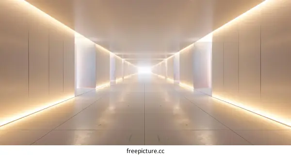 Futuristic Sci-Fi Corridor