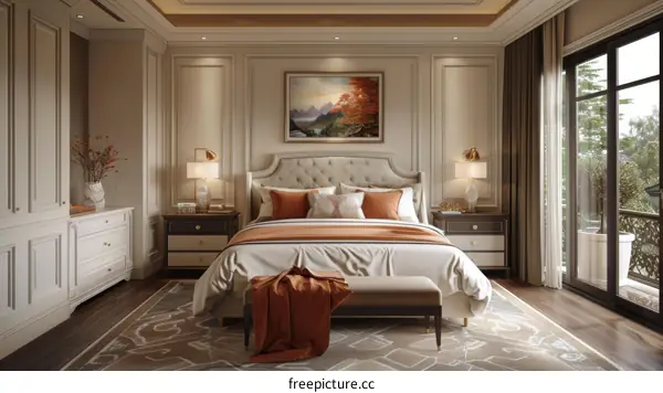 Bedroom Interior Design with Luxurious Elements