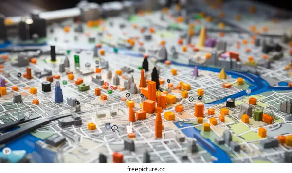 3D Printed City Model for Urban Planning and Architecture